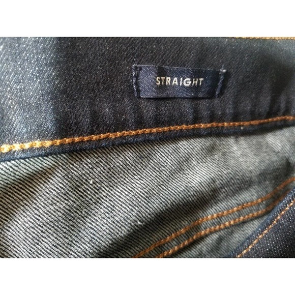 J. Crew Mercantile Straight‎ Dark Blue Jeans Men's 34x34 Dark Wash - Picture 10 of 11